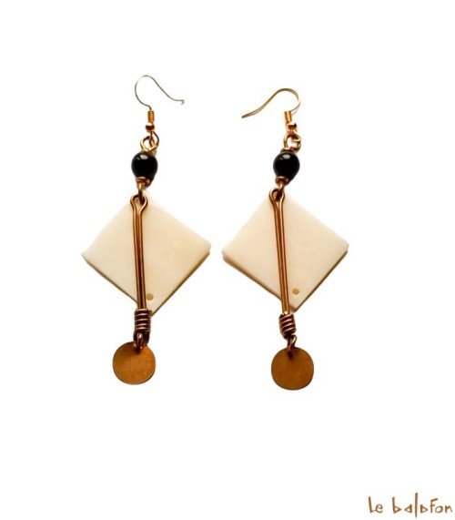 Boucles d'oreilles ethniques