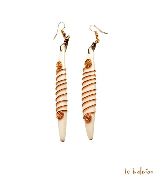 Boucles d'oreilles ethniques