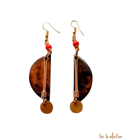 Boucles d'oreilles ethniques
