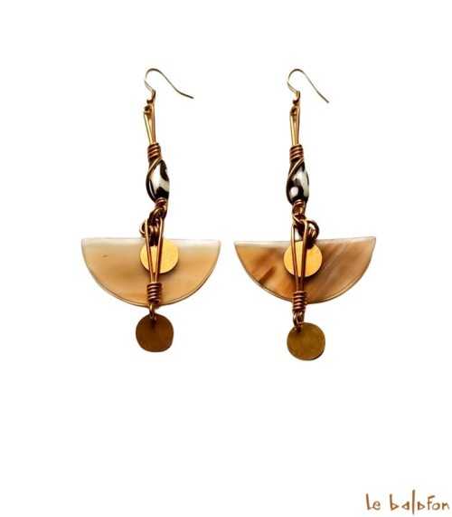 Boucles d'oreilles ethniques