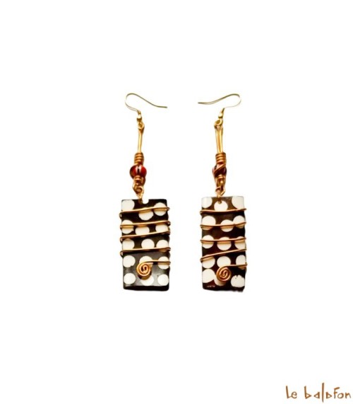 Boucles d'oreilles ethniques