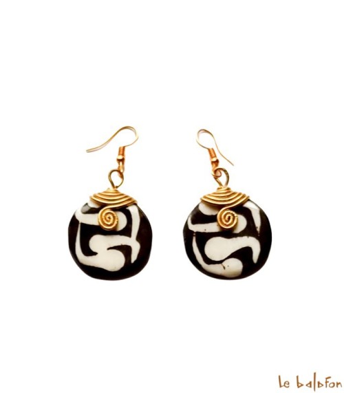 Boucles d'oreilles ethniques