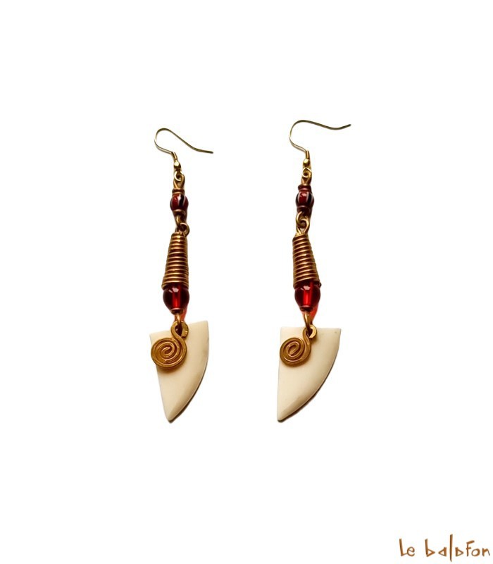 Boucles d'oreilles ethniques