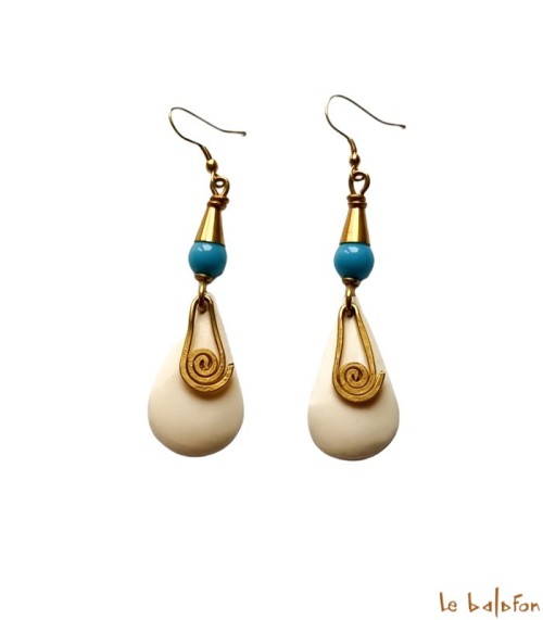 Boucles d'oreilles ethniques