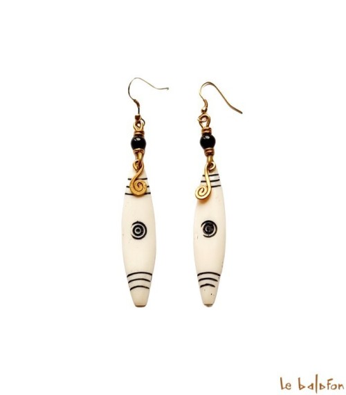 Boucles d'oreilles ethniques