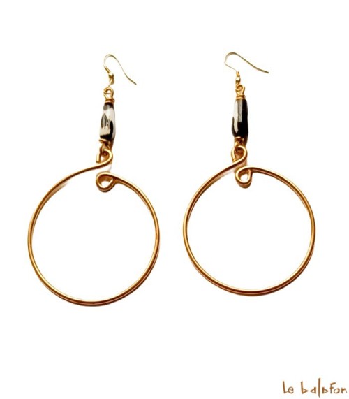 Boucles d'oreilles ethniques