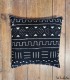 housse de coussin ethnique bogolan