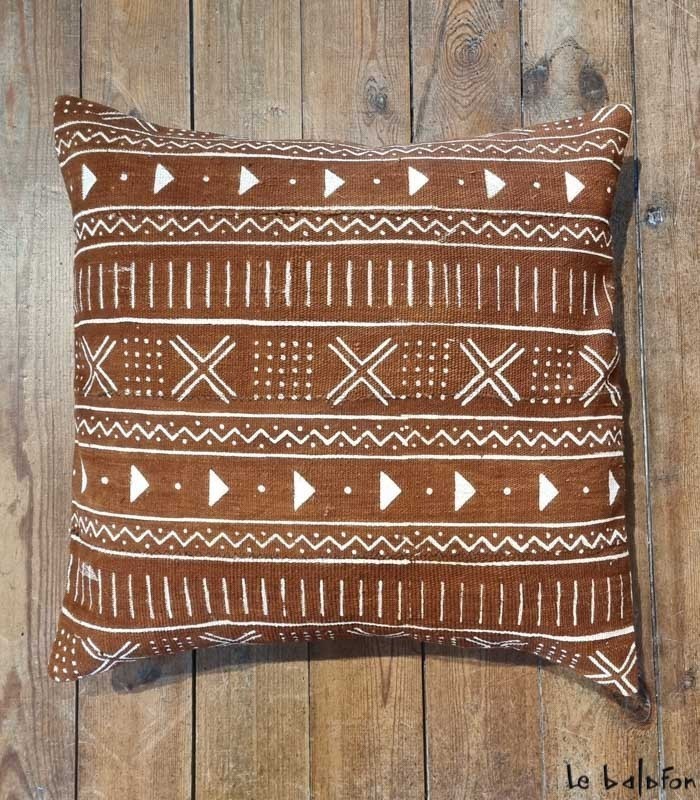Plaid ethnique africain bogolan