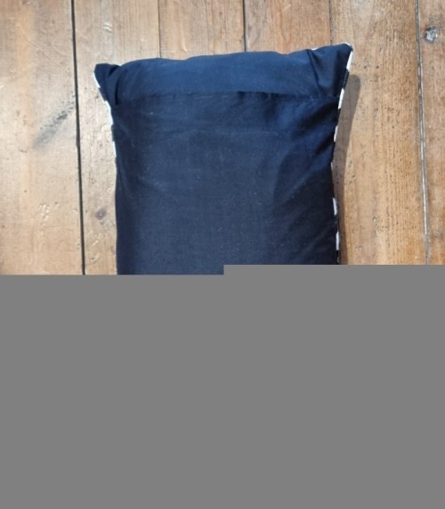 housse de coussin ethnique africain bogolan