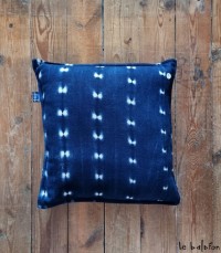 coussin indigo 40x40 Kati