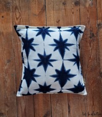 coussin indigo 40x40 Nara