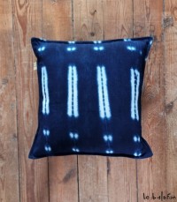 coussin indigo 40x40 Sokolo