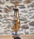 Statuette bronze africaine 57 cm