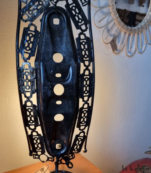 Lampe à poser en métal