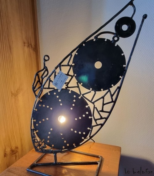 Lampe à poser en métal