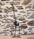 Houpette en metal recyclé