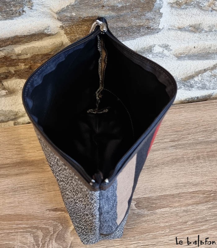Pochette ethnique en tissu