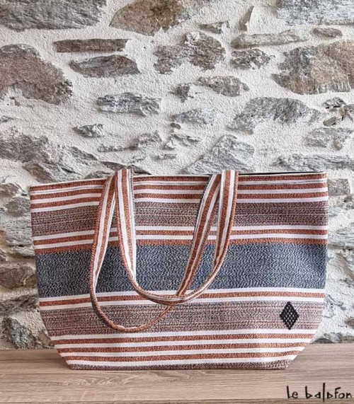 Sac ethnique en coton tissé