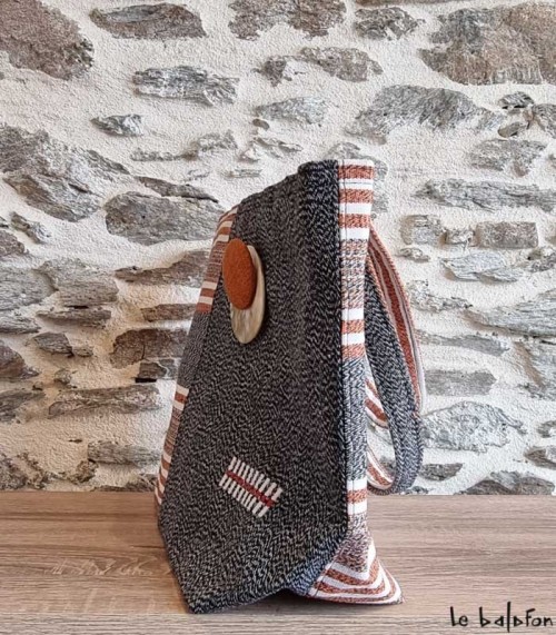 Sac ethnique en coton tissé