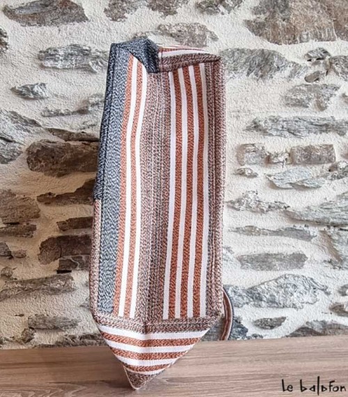 Sac ethnique en coton tissé
