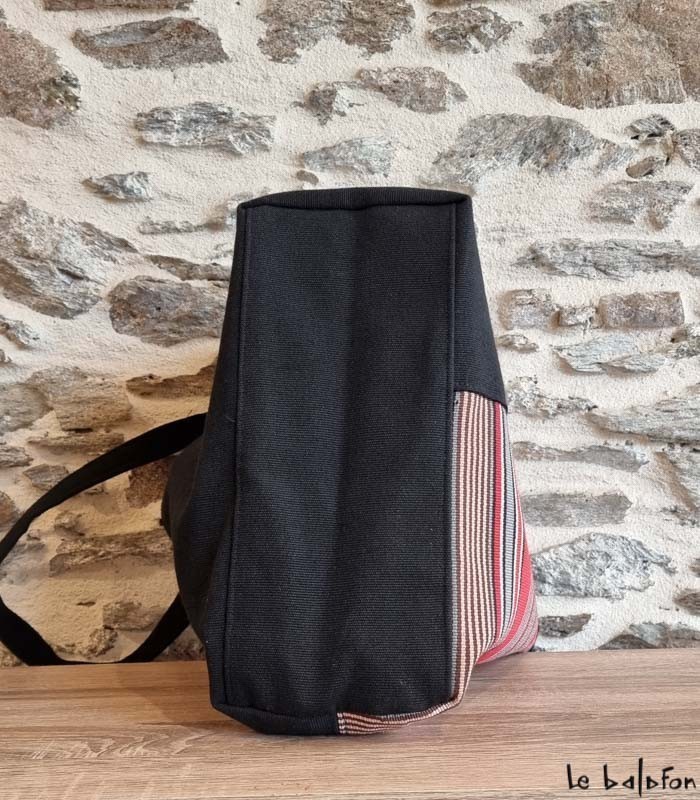Sac ethnique en coton tissé