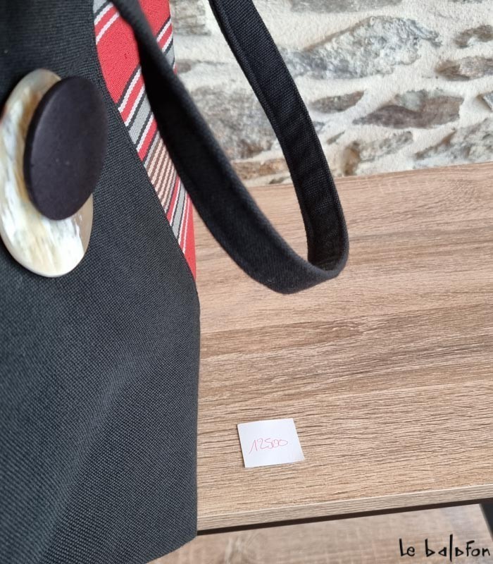 Sac ethnique en coton tissé