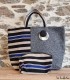 Sac ethnique en coton tissé