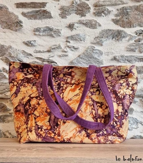 Sac ethnique en coton tissé