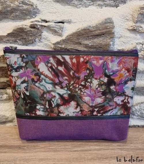 Pochette ethnique en tissu