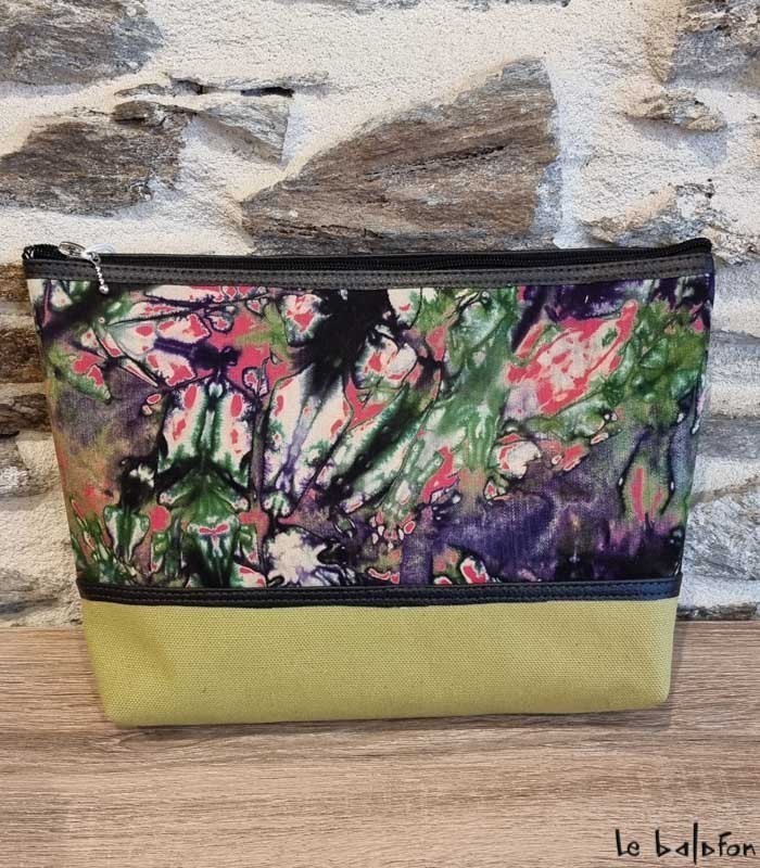Pochette ethnique en tissu