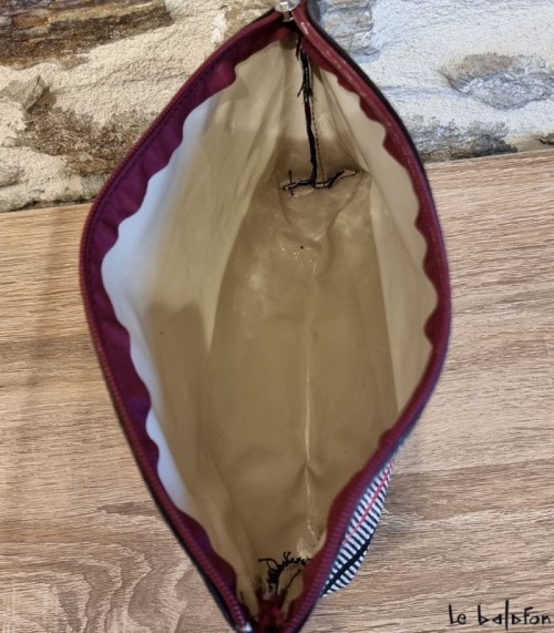 Pochette ethnique en tissu