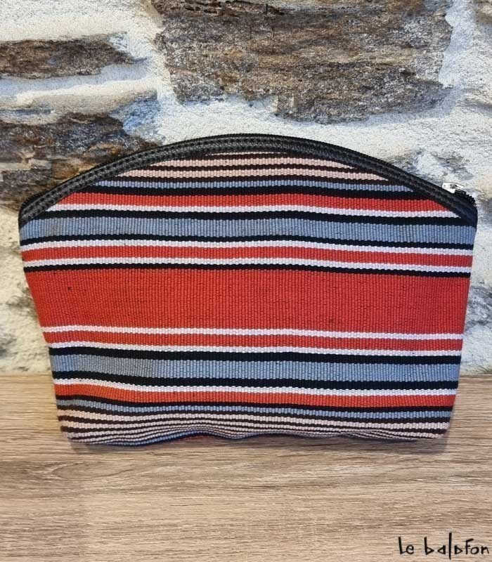 Pochette ethnique en tissu