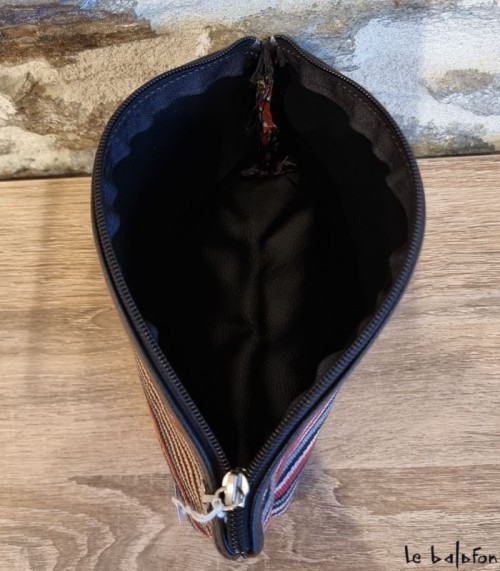 Pochette ethnique en tissu