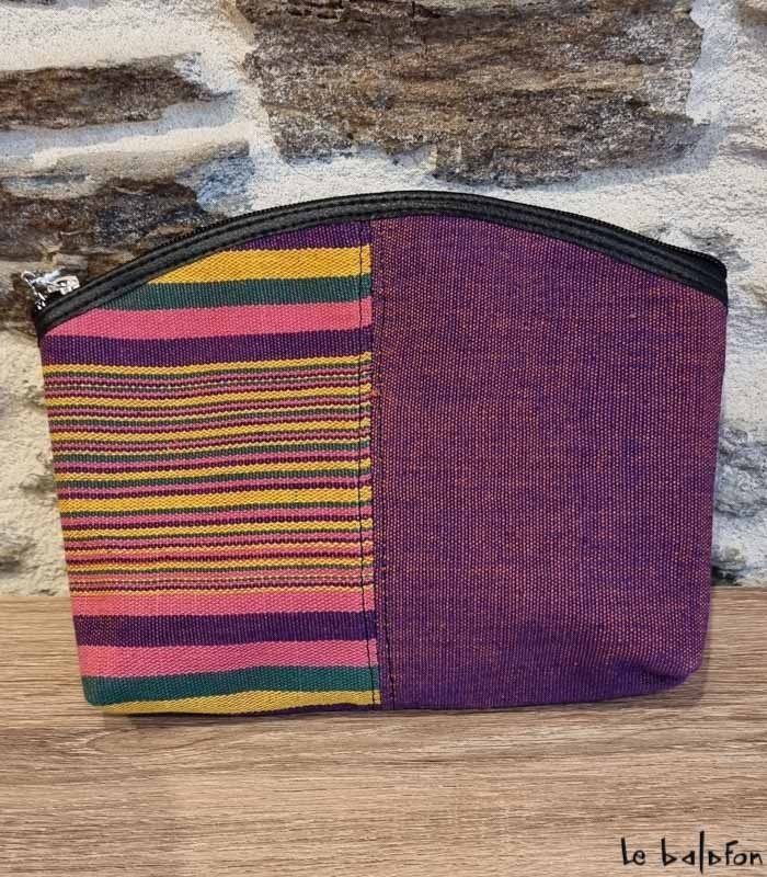 Pochette ethnique en tissu