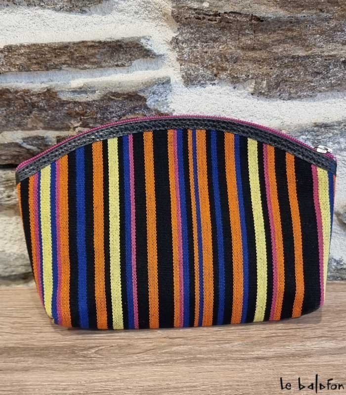 Pochette ethnique en tissu
