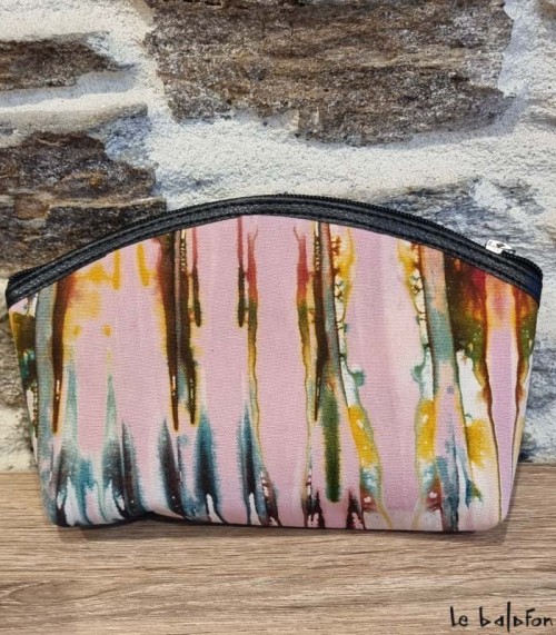 Pochette ethnique en tissu