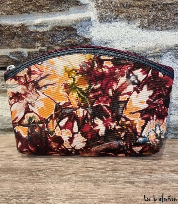 Pochette ethnique en tissu