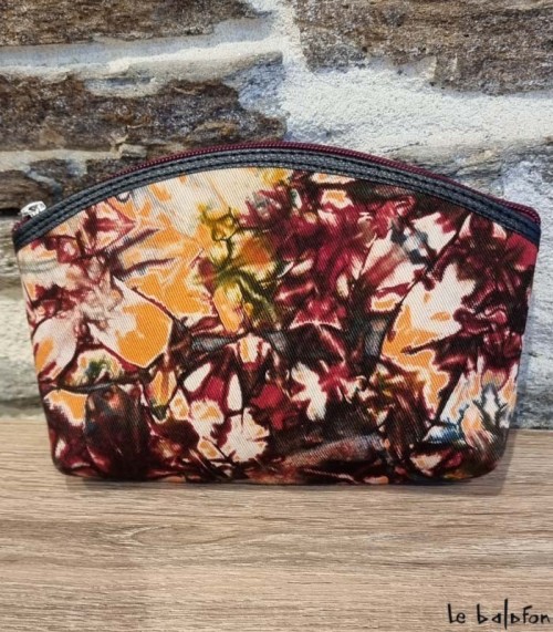 Pochette ethnique en tissu