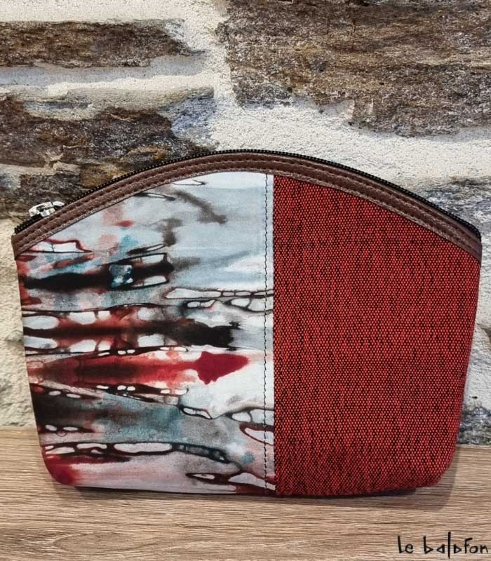 Pochette ethnique en tissu