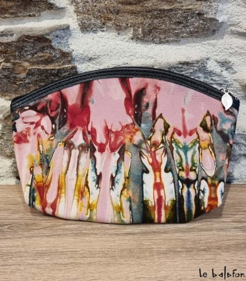 Pochette ethnique en tissu
