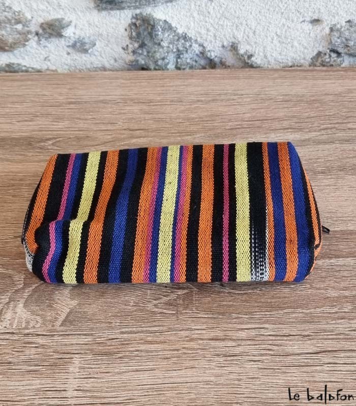 Porte-monnaie éthique coloré