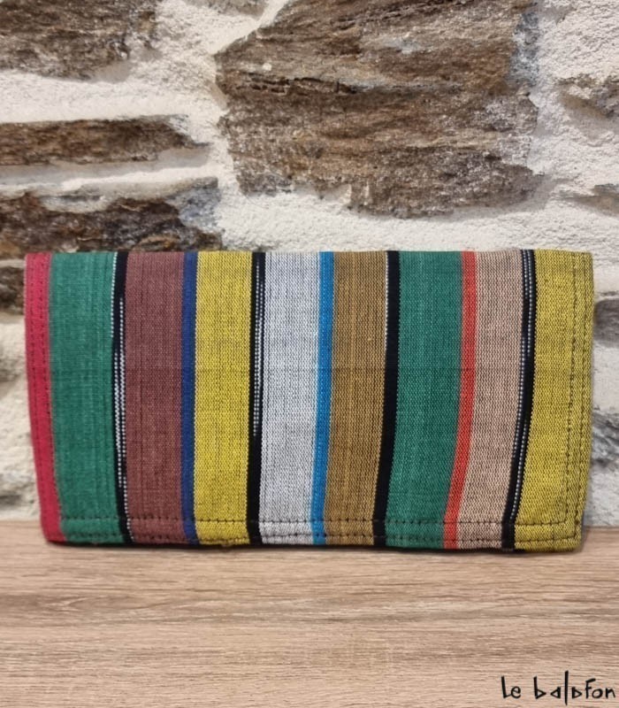 Pochette ethnique en tissu
