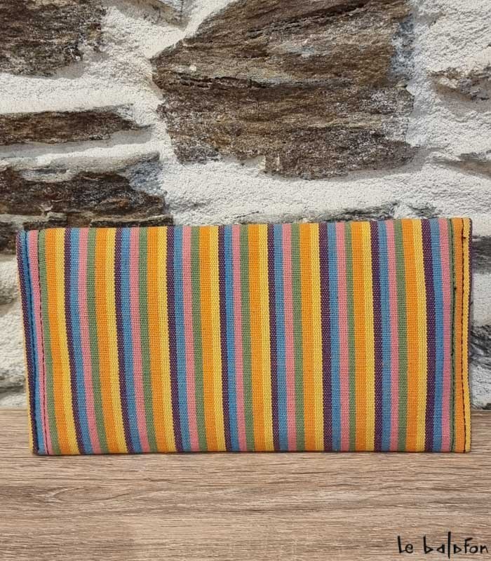 Pochette ethnique en tissu