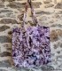 Tote bag pliable tie and dye
