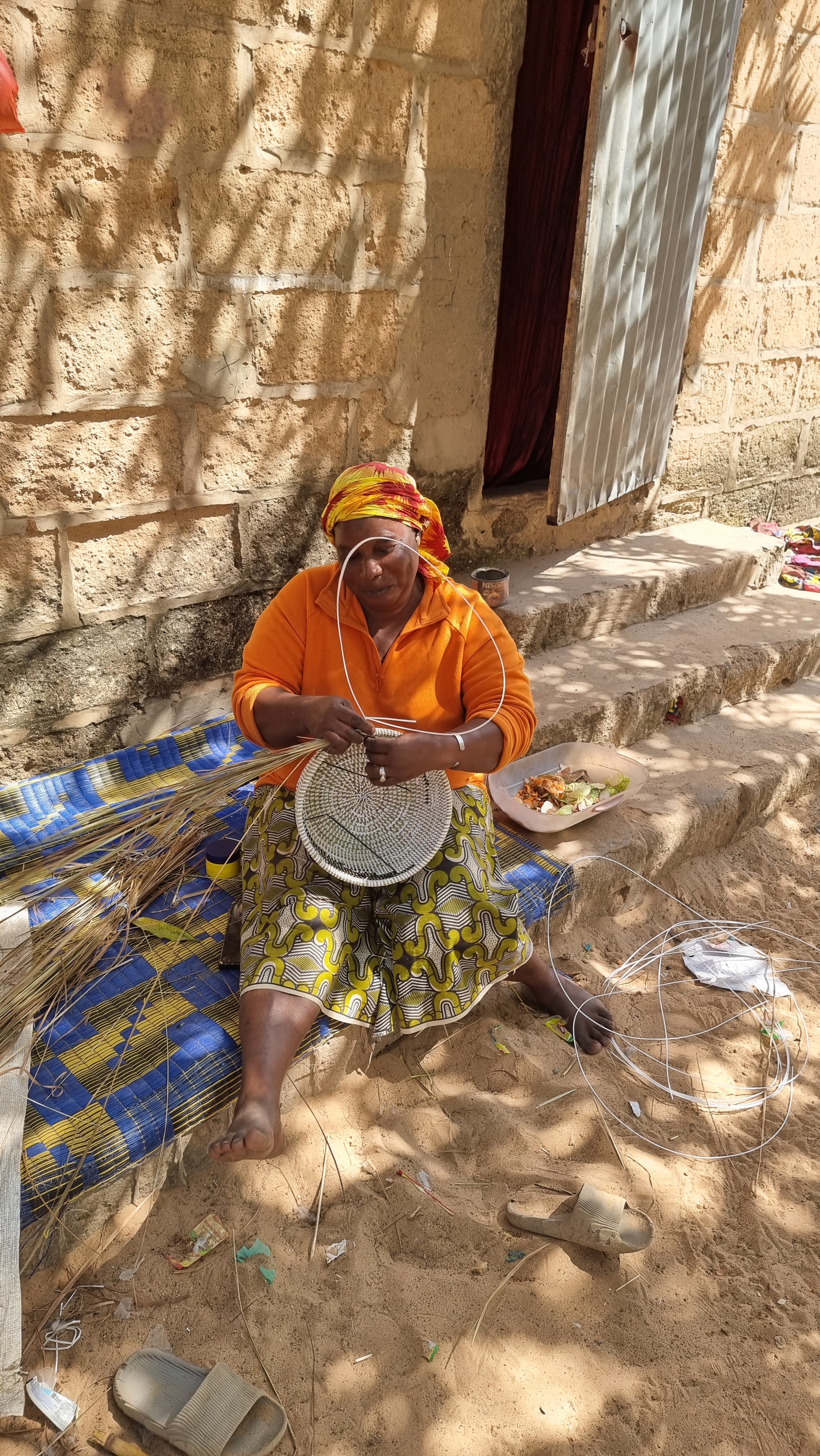 Vannerie au Sénégal