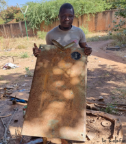recyclage artistique en Afrique