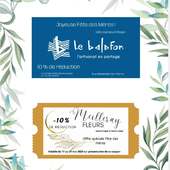 🌿✨ Une fleur, un geste... et une remise !Le Balafon s’associe à votre fleuriste préférée @meillerayfleurs 💐pour vous offrir 10 % de réduction sur tous les articles des 2 boutiques.📍Rendez-vous dans vos boutiques préférées pour retirer votre coupon de réduction de 10% valable jusqu'au weekend de la fête des mères💞🎁 Un partenariat fleuri, un cadeau engagé 🌸 . . . . #pornic #destinationpornic #cotedejadepaysderetz #boutiquepornic #fetedesmères #decofetedesmeres #fleuristepornic #fleurs #cadeaufetedesmères #nantesdeco
