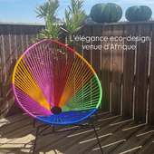 🔸Découvrez nos fauteuils fait-main au Sénégal en métal recyclé et fil de pêche. Une pièce unique entre art, confort et conscience écologique.🔸On transforme les déchets en design. Une démarche durable qui donne vie à des objets beaux, solides et responsables.🔸Derrière chaque fauteuil, un savoir-faire local et un artisan passionné. Chaque détail est soigné, chaque tissage est une nouvelle histoire.🔸2 modèles, fauteuil AWO type Acapulco ou chaise de jardin et table disponibles en plusieurs coloris.🔸Livraison rapide par colissimo 🔸Lien dans la bio pour commander directement⬆️ 🔸En boutique 45 rue du Maréchal Foch 44210 Pornic 🔸Horaires⬇️ mardi au samedi 10h-12h30/15h-19h dimanche 10h-12h30 . . . . #pornic #destinationpornic #cotedejadepaysderetz #cotedejade #fauteuildesign #designafricain #mobilierartisanal #madeinafrica #ecodesign #upcyclingdesign #recycléavecstyle #slowdesign #africandesign #deconantes #ethniquechic #bohostyledecor